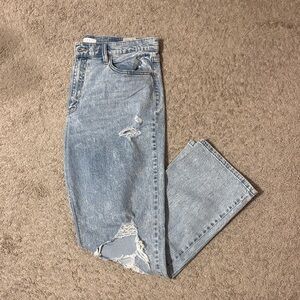 Eunina Women's Light Blue High Rise Jeans